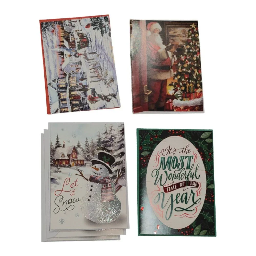 Set of 6 Miscellaneous Christmas/Holiday Greeting Cards New without Tags NWOT